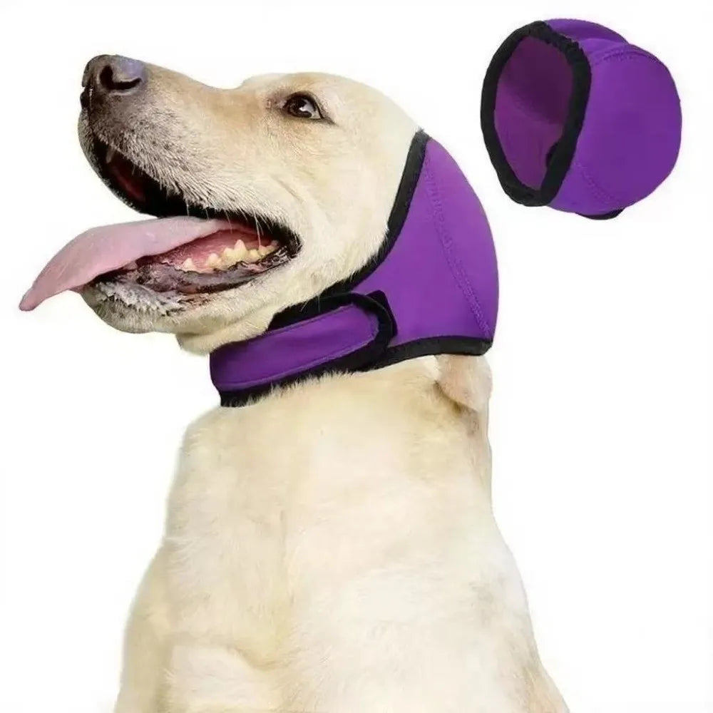 Dog Calming Earmuffs - Noise Reduction & Waterproof Headcover
