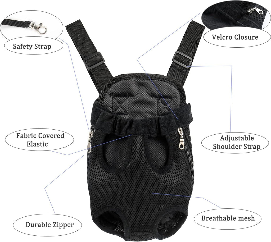 Adjustable Pet Carrier Backpack for Hiking & Travel
