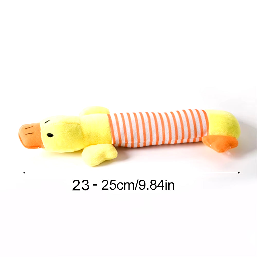 No-Stuffing Squeaky Plush Dog Toy