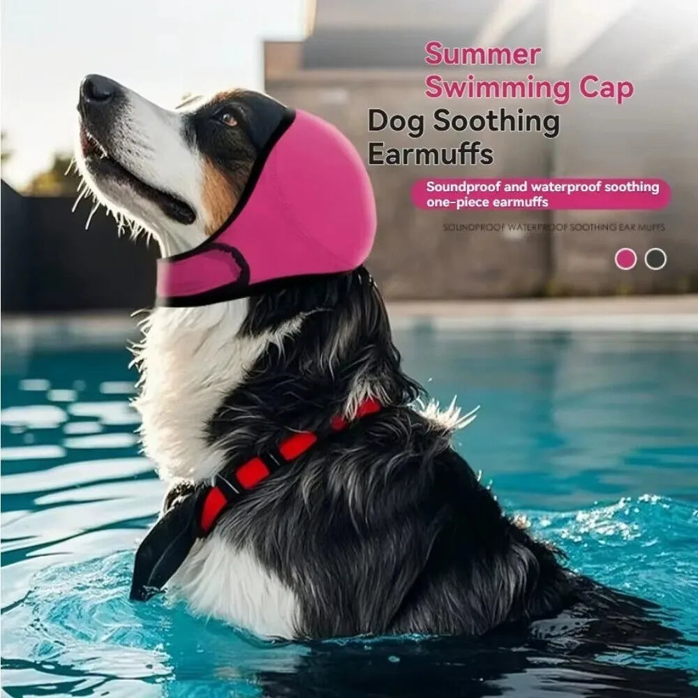 Dog Calming Earmuffs - Noise Reduction & Waterproof Headcover