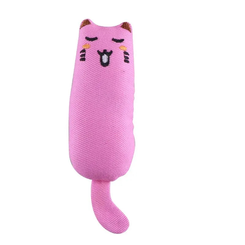 Catnip Plush Pillow Cat Chew Toy