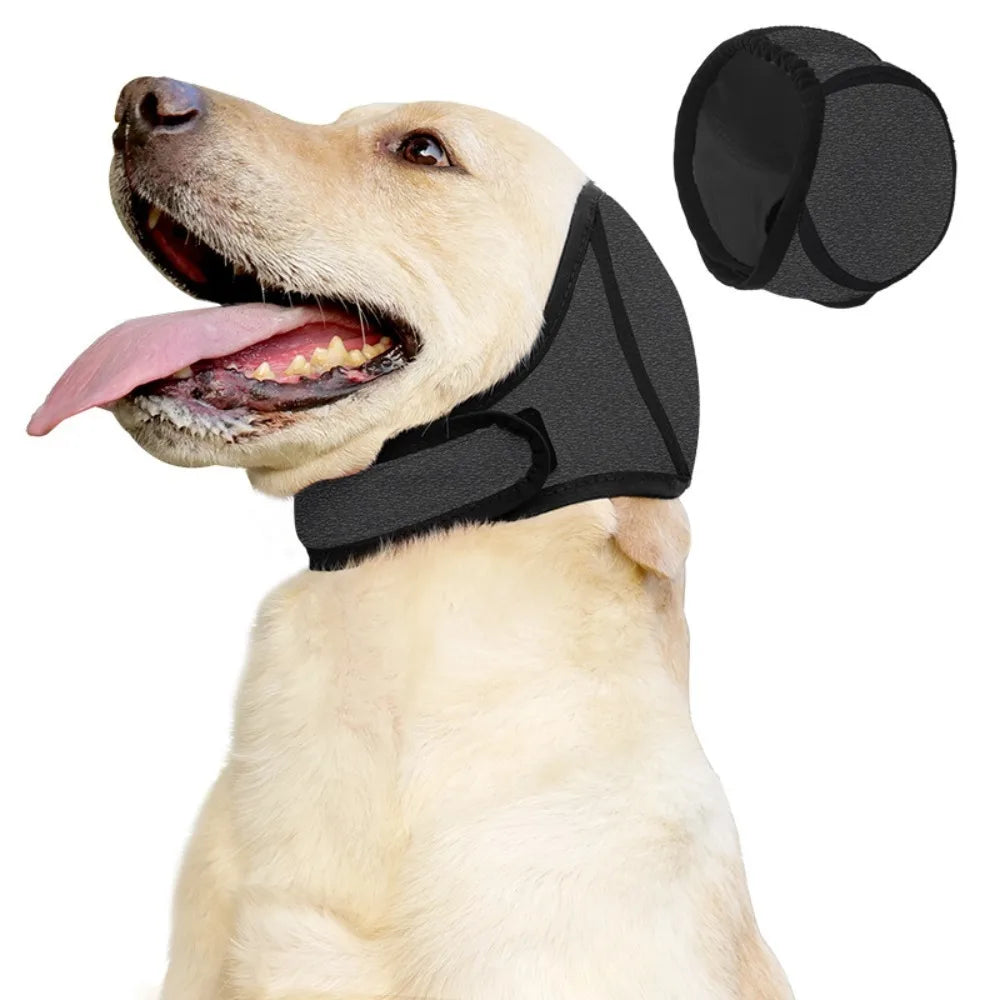 Dog Calming Earmuffs - Noise Reduction & Waterproof Headcover