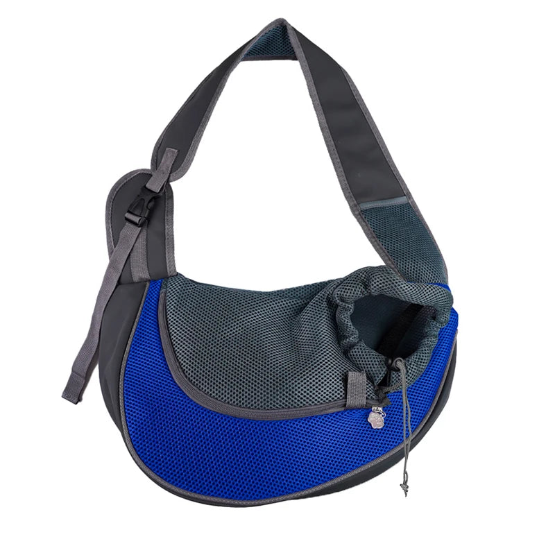 Mesh Crossbody Carrier Backpack for Cats & Dogs