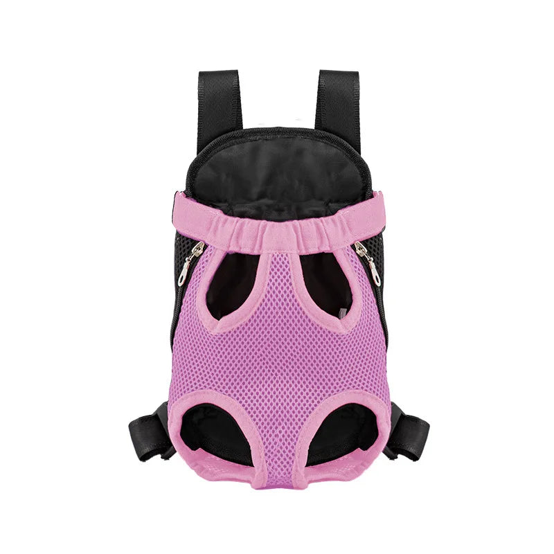 Double Shoulder Breathable Pet Carrier Backpack