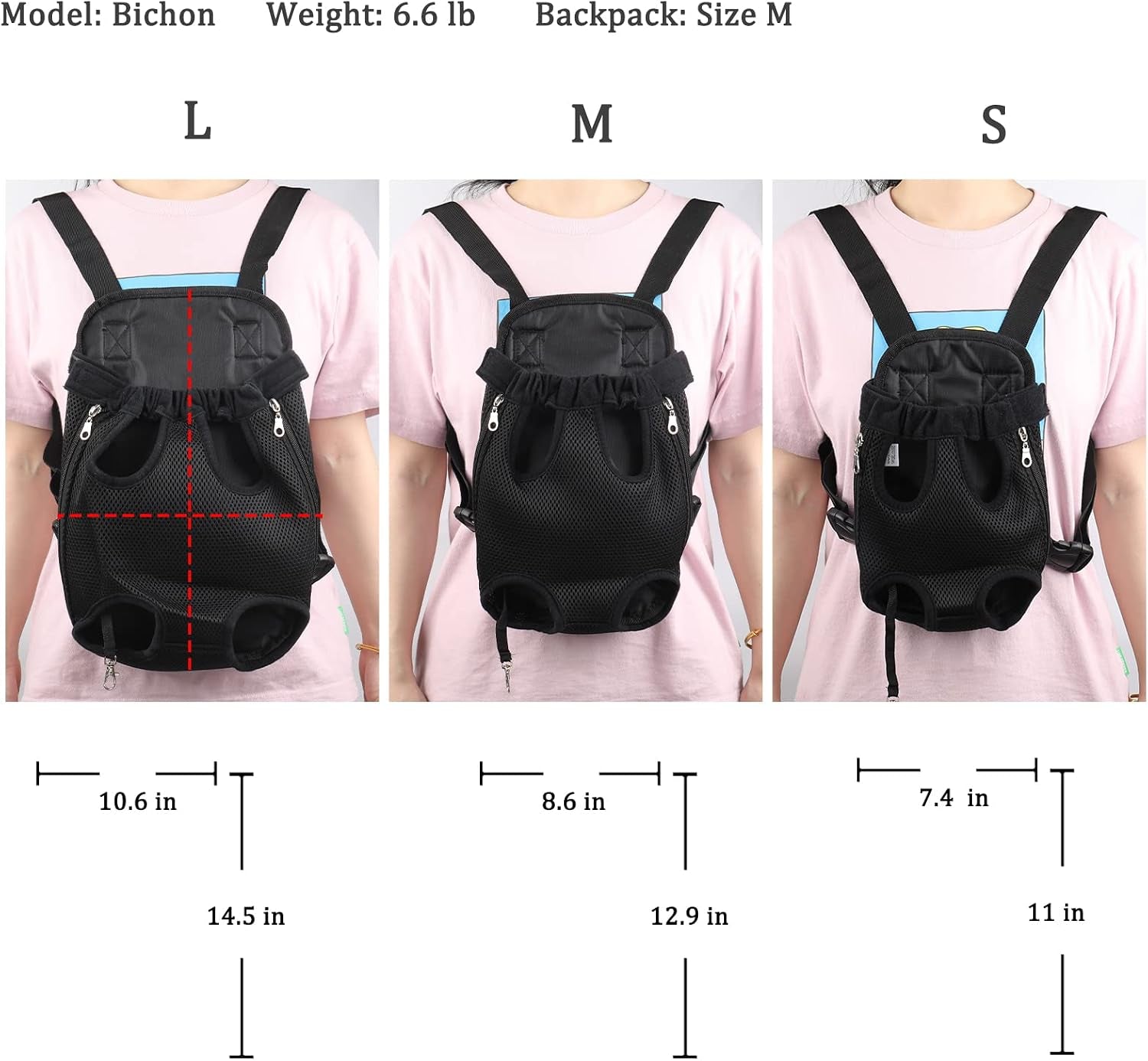 Adjustable Pet Carrier Backpack for Hiking & Travel