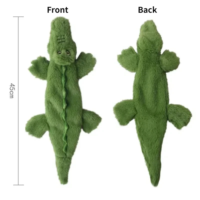 No-Stuffing Squeaky Plush Dog Toy