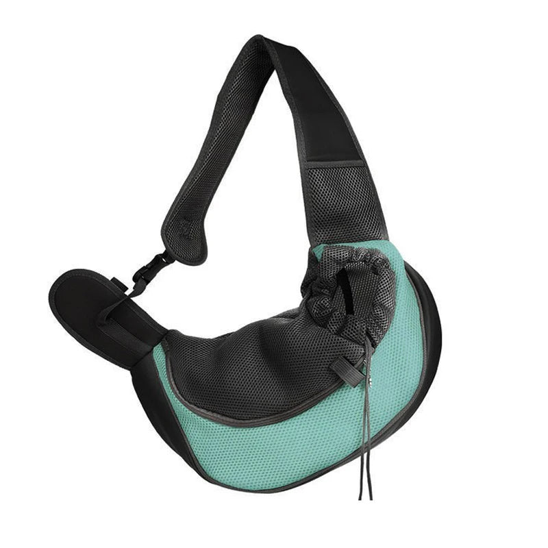 Mesh Crossbody Carrier Backpack for Cats & Dogs