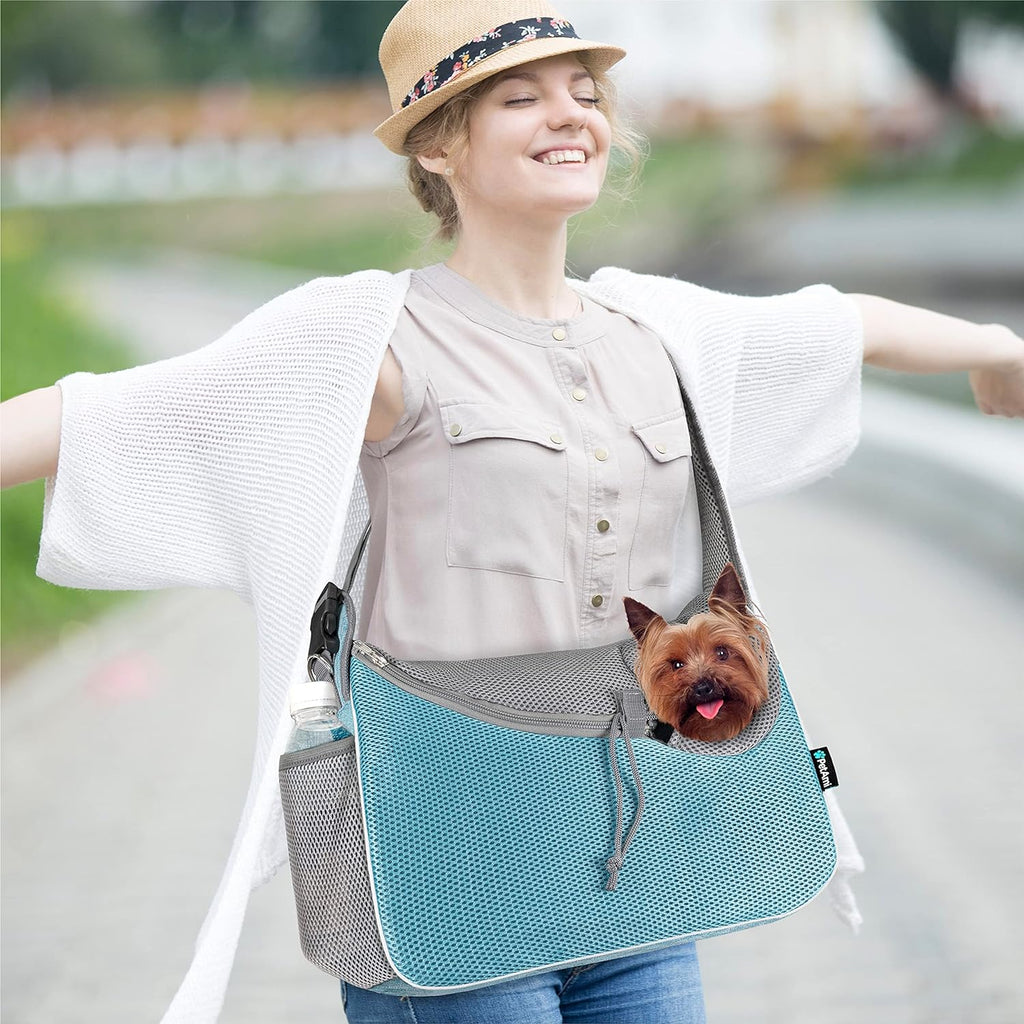 Hands-Free Sling Carrier for Small Dogs & Cats