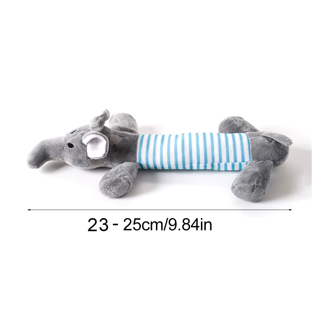 No-Stuffing Squeaky Plush Dog Toy