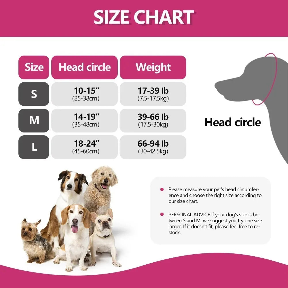 Dog Calming Earmuffs - Noise Reduction & Waterproof Headcover