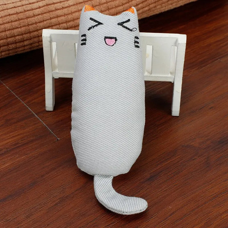 Catnip Plush Pillow Cat Chew Toy