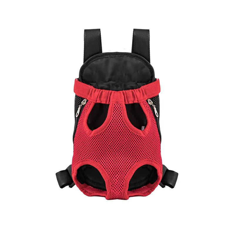 Double Shoulder Breathable Pet Carrier Backpack