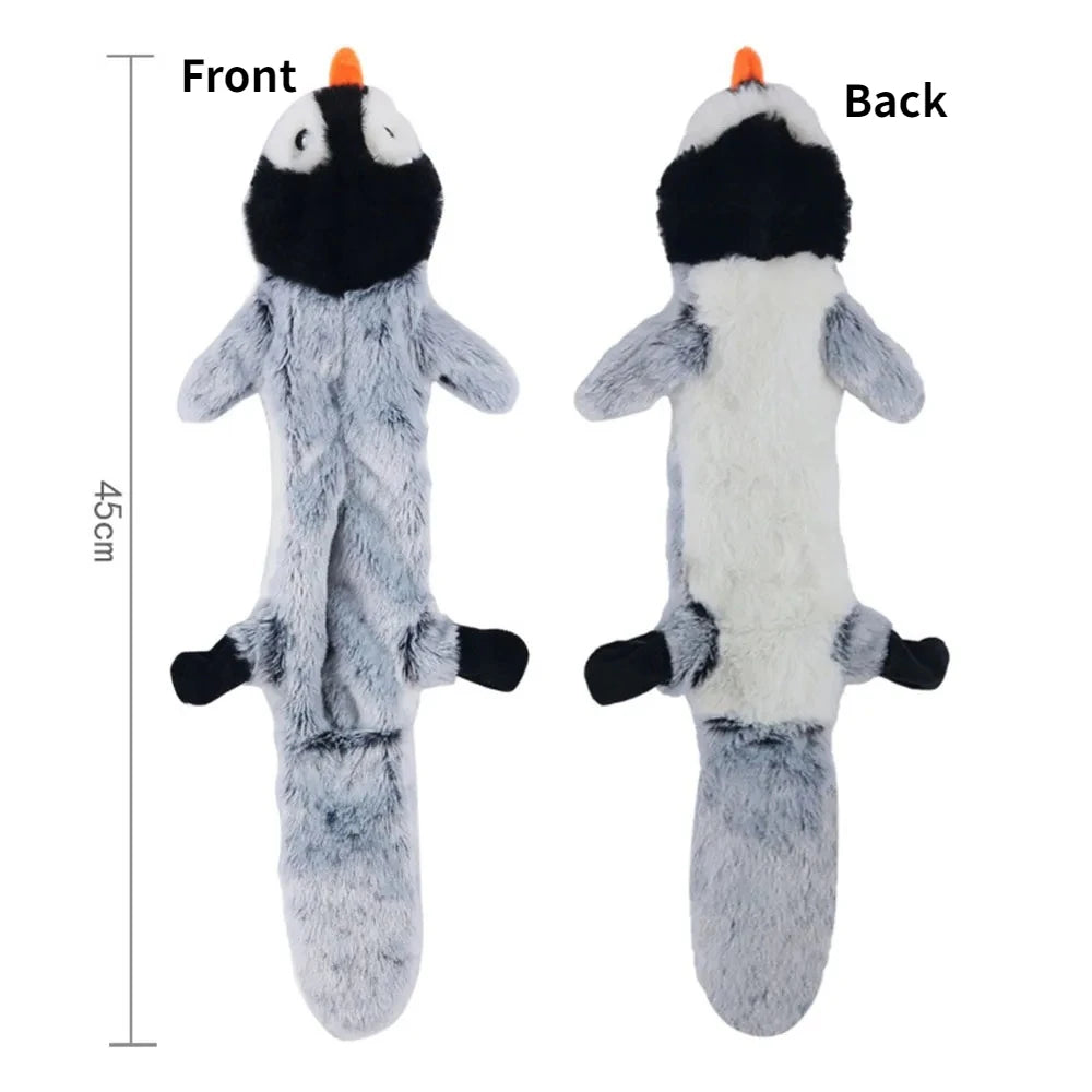 No-Stuffing Squeaky Plush Dog Toy