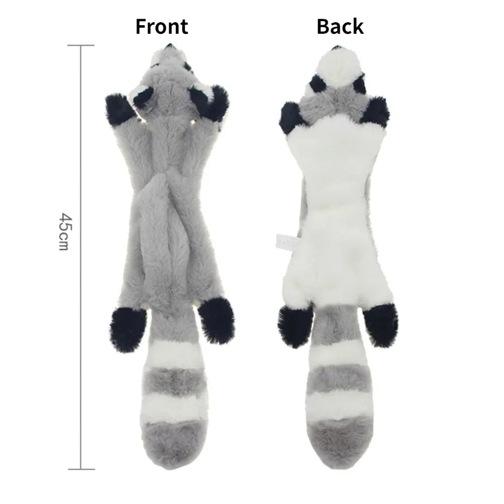 No-Stuffing Squeaky Plush Dog Toy